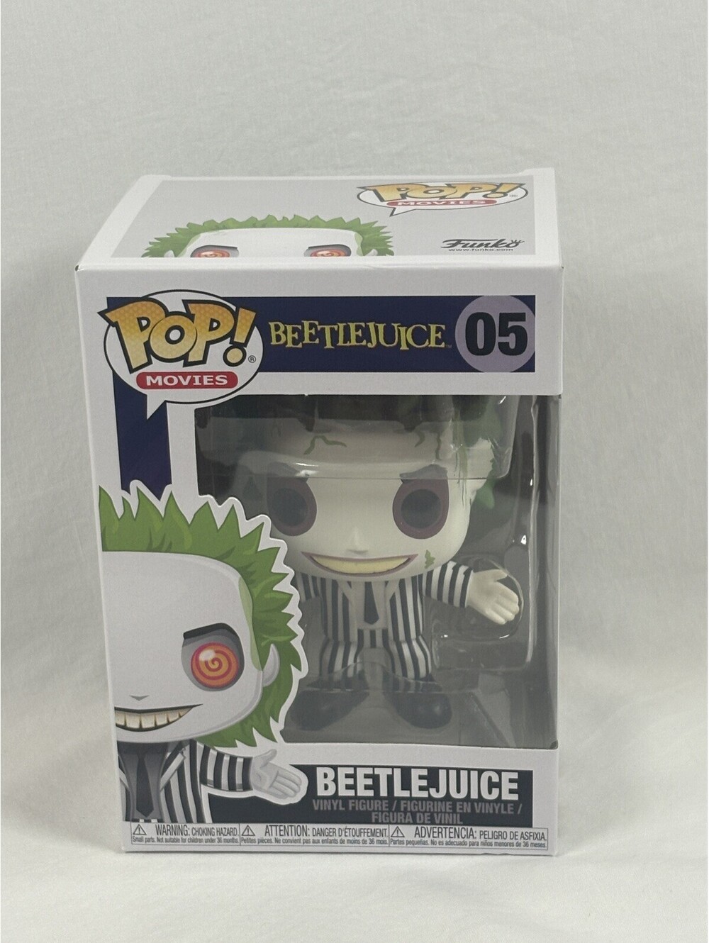 Funko Pop! Beetlejuice #05 Vinyl Figure Collectible Movie Collectible